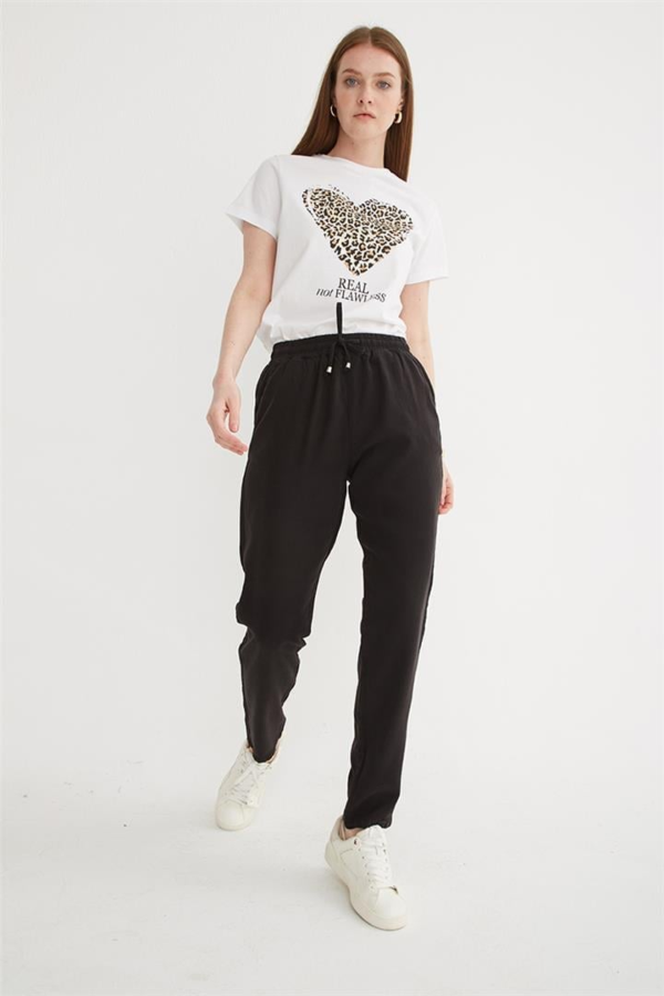 Resim Fashion Friends Kadın Kanvas Pantolon