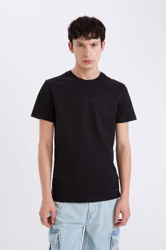 Resim Defacto Erkek  T-shirt D5566AXBK81