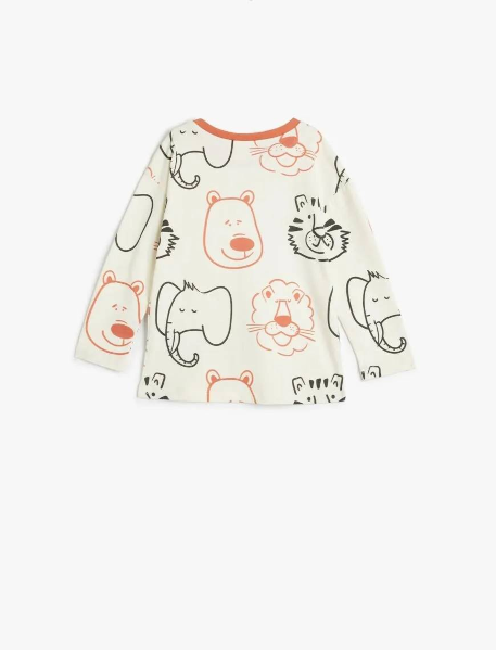 Resim Koton Erkek Bebek Sweat 5WMB10268TK