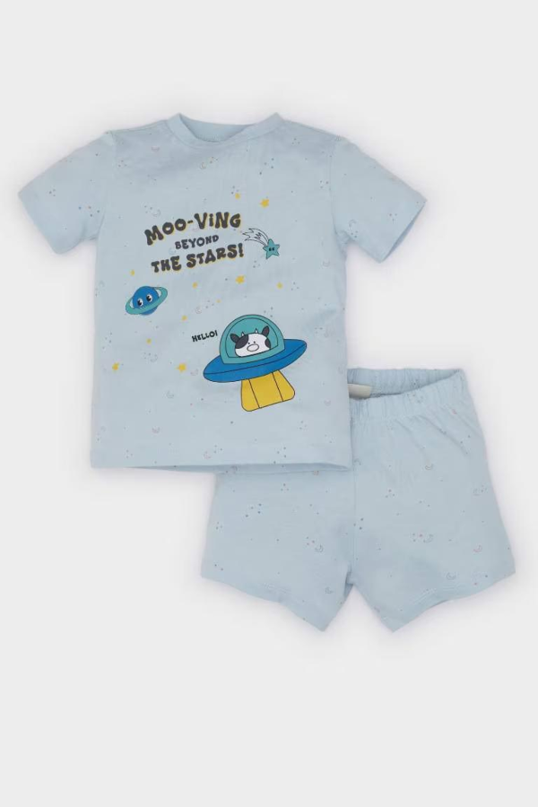 Resim Defacto Erkek Bebek Şort Takım E1184A5BE343