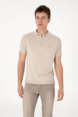 Resim U.S. Polo Assn Erkek Triko T-shirt 2100084 Helın-K