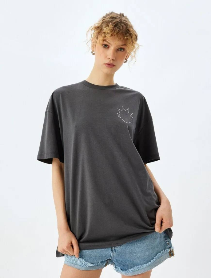 Resim Koton Kadın T-shirt 5SAL10262IK