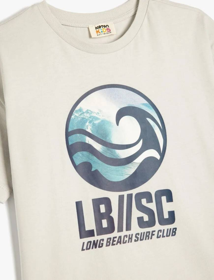 Resim Koton Erkek Çocuk T-shirt 5SKB10283TK