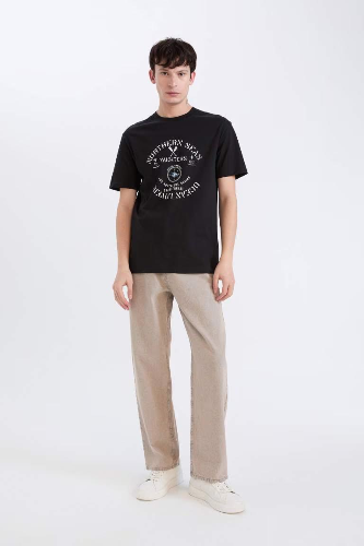 Resim Defacto Erkek  T-shirt E1329AXBK81