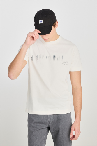 Resim Lee Grafik Logo Erkek T-shirt L2510320104