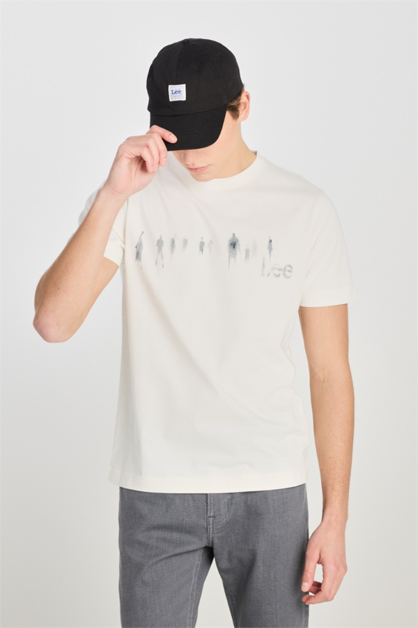 Resim Lee Grafik Logo Erkek T-shirt L2510320104