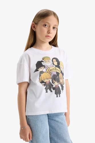 Resim Defacto Kız Çocuk T-shirt E4411A8/WT34