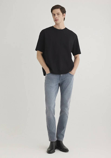 Resim Mavi Jake Erkek Jean Pantolon M0042289558