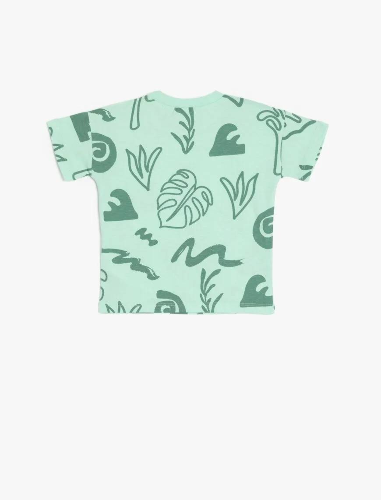 Resim Koton Erkek Bebek Kısa Kol T-shirt 5SMB10111TK