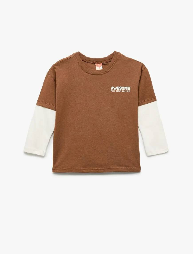 Resim Koton Erkek Bebek Sweat 6Wmb10014Tk