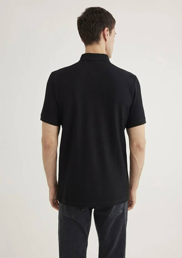 Resim Mavi Polo Erkek T-Shirt M0610305-900