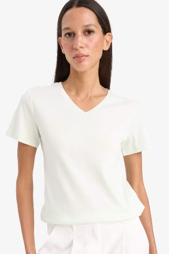 Resim Defacto Kadın T-shirt I1080AZ/TR261