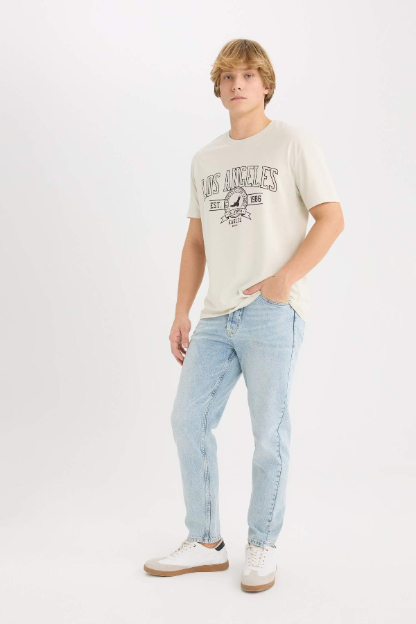 Resim Defacto Erkek  T-shirt D5577AXBG721