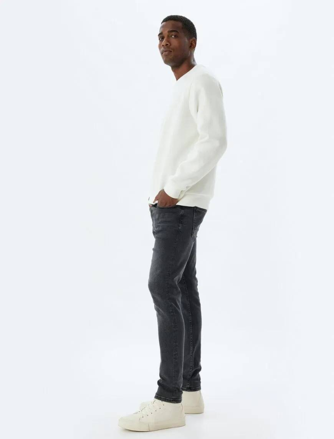 Resim Koton Erkek Jean Pantolon 5WAM40072ID