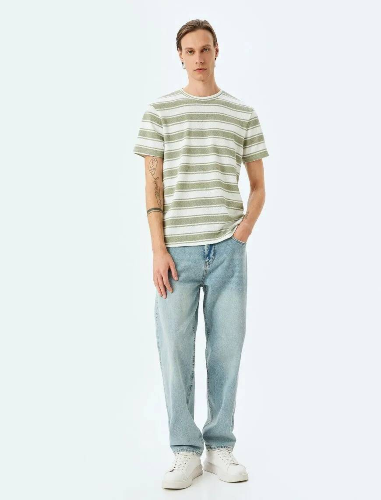 Resim Koton Erkek T-shirt 5SAM10010HK