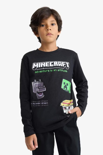 Resim Defacto Erkek Çocuk Uzun Kol Sweat F5091A8/BK81