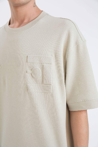 Resim Defacto Erkek  T-shirt D5557AXKH494