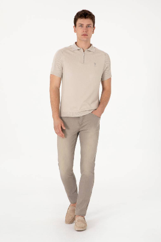 Resim U.S. Polo Assn Erkek Triko T-shirt 2100084 Helın-K