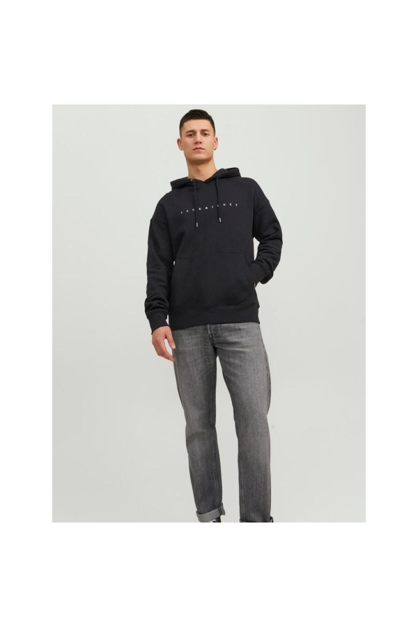Resim Jack & Jones Jjestar Jj Sweat Hood Noos Erkek Sweat 12233972
