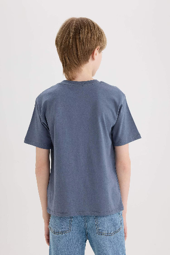 Resim Defacto Erkek Çocuk Kısa Kol T-shirt D9283A8IN267