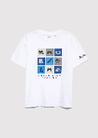 Resim Mavi Ps Never Erkek Çocuk T-Shirt M6610374-620