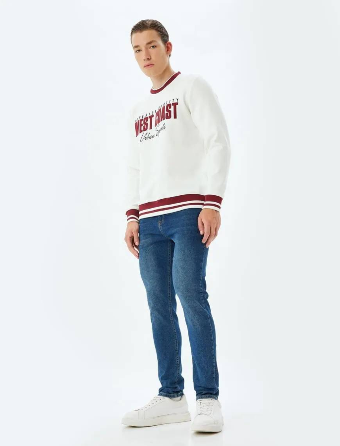 Resim Koton Erkek Jean Pantolon 5WAM40076ID