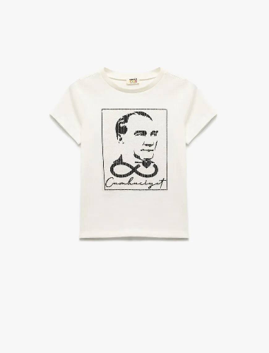 Resim Koton Kız Çocuk T-shirt 5SKG10500AK