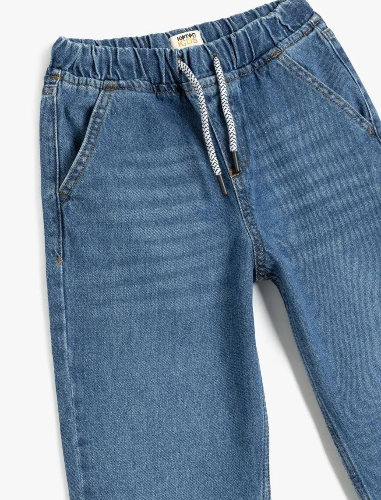 Resim Koton Erkek Çocuk Jean Pantolon 5SKB40021TD