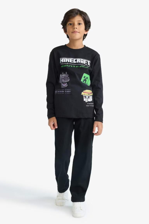 Resim Defacto Erkek Çocuk Uzun Kol Sweat F5091A8/BK81