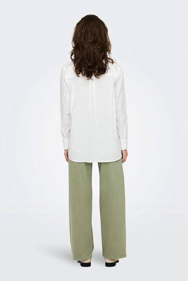 Resim Only Onlzora Ls Satin Shirt Wvn  Kadın Gömlek 15356386