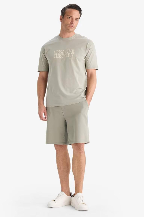 Resim Defacto Erkek T-shirt E3780AX/KH418