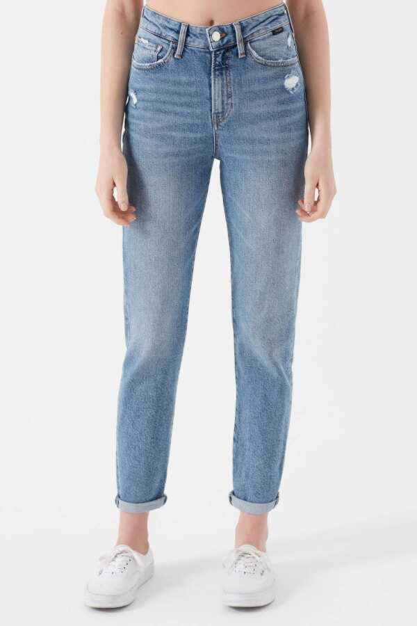 Resim Mavi Star All Blue Kadın Jean Pantolon M101077-30503