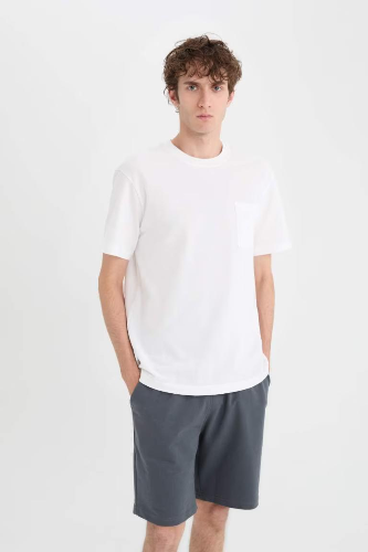 Resim Defacto Erkek  T-shirt D7931AXWT34