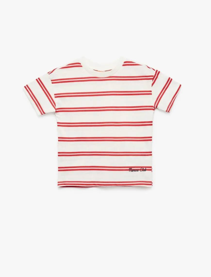 Resim Koton Erkek Bebek T-shirt 5SMB10297TK