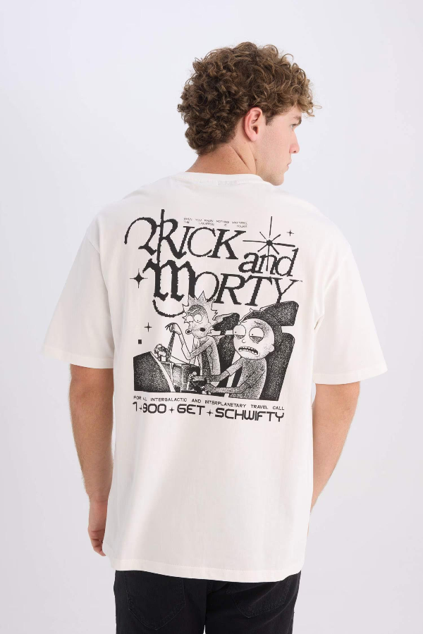 Resim Defacto Erkek  T-shirt D5466AXER105