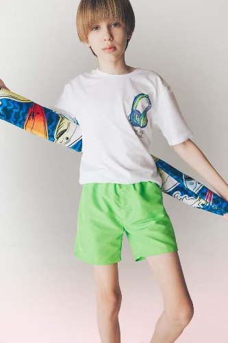 Resim Defacto Erkek Çocuk Kısa Kol T-shirt F0177A8WT34