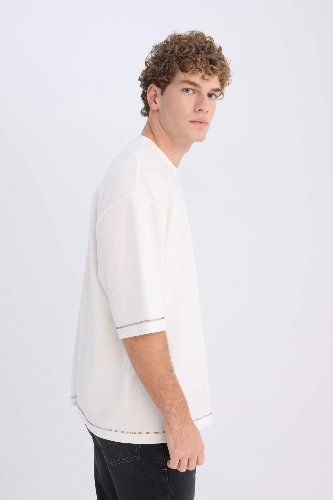 Resim Defacto Erkek  T-shirt C0147AXER137