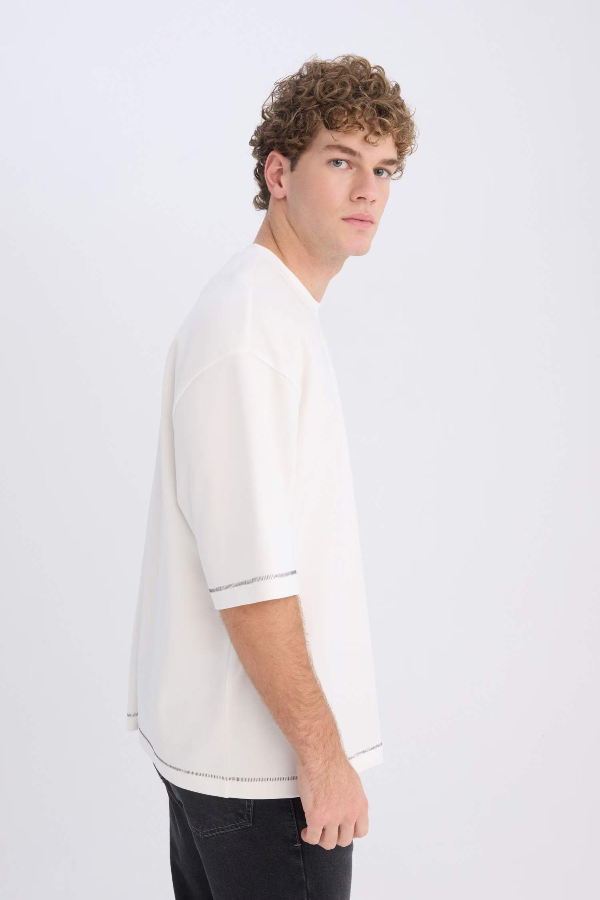 Resim Defacto Erkek  T-shirt C0147AXER137