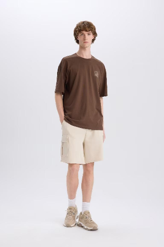 Resim Defacto Erkek T-shirt E4539AX/BN322