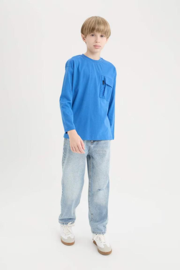Resim Defacto Erkek Çocuk Uzun kol Sweat D7405A8BE165