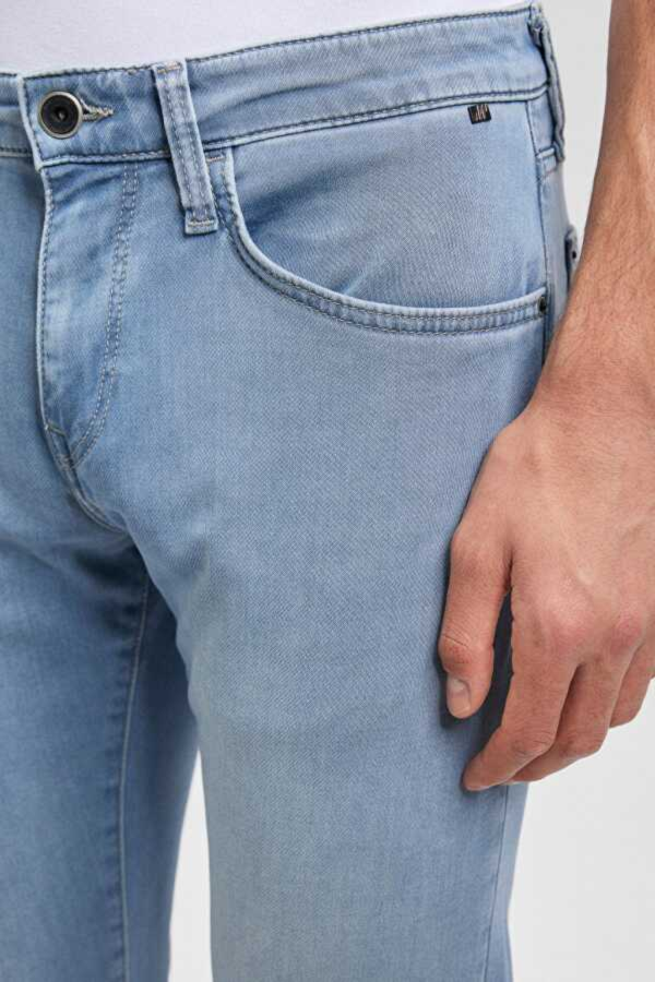 Resim Mavi Jake Mid Erkek Jean Pantolon M0042290634
