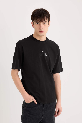 Resim Defacto Erkek  T-shirt D5571AXBK81