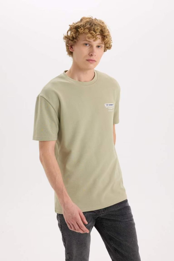 Resim Defacto Erkek  T-shirt D5495AX/KH271