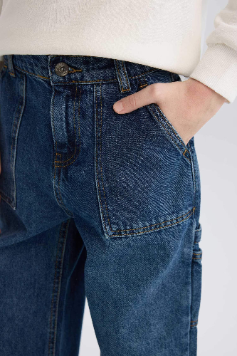 Resim Defacto Erkek Çocuk  Jean Pantolon D6817A8NM34