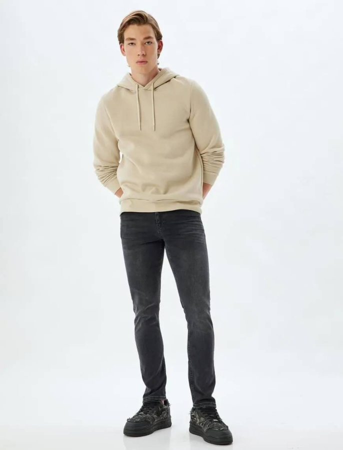 Resim Koton Erkek Jean Pantolon 5WAM40073ID