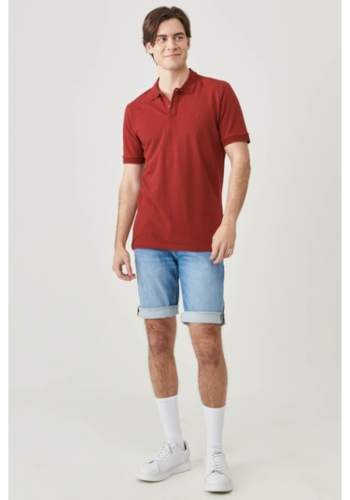 Resim Wrangler  Regular Fit Polo  Erkek T-shirt MW211837800