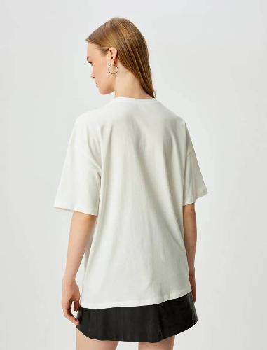 Resim Koton Kadın T-shirt 5SAL10018IK