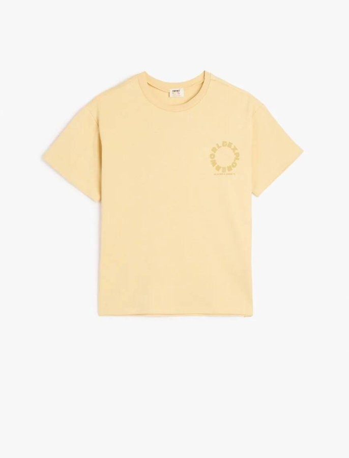 Resim Koton Erkek Çocuk T-shirt 5SKB10018TK