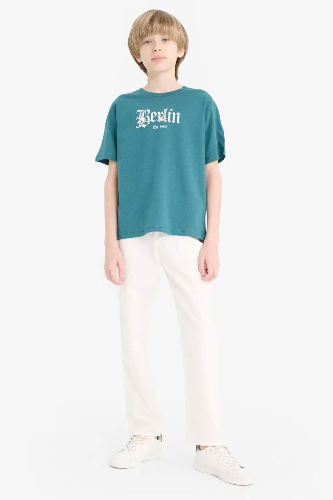 Resim Defacto Erkek Çocuk Kısa Kol T-shirt F0184A8/GN756