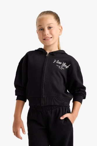 Resim Defacto Kız Çocuk  Sweat Takım E6417A8/BK81